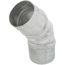 3" Aluminum Adjustable Elbow (22.5° to 90°)