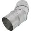 3" Aluminum Adjustable Elbow (22.5° to 90°)