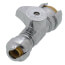 1/2" Sharkbite x 1/4" (3/8" OD) Sharkbite Straight Stop (Lead Free)