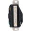 Industrial Grade Locking Receptacle, 20A, 2P, NEMA L5-20R - Black (125V)