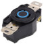 Industrial Grade Locking Receptacle, 20A, 2P, NEMA L6-20R - Black (250V)