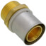 1" PEX-AL-PEX Press x 1" MNPT Adapter