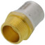 1" PEX-AL-PEX Press x 1" MNPT Adapter