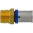 1/2" PAP to 1/2" NPT Press Transition to NPT DZR (bag of 10)