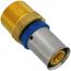 1/2" PAP to 1/2" NPT Press Transition to NPT DZR (bag of 10)