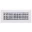 12" x 4" (Wall Opening Size) White Supply Register (92HVV Series)