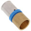 1/2" PEX-AL-PEX Press x 1/2" Copper Pipe Adapter