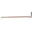 1/2" x 6" Copper Coated Pipe Hook