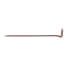 1/2" x 8" Copper Coated Pipe Hook