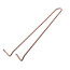 1/2" x 8" Copper Coated Pipe Hook