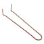3/4" x 6" Copper Coated Pipe Hook