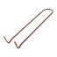 1" x 6" Copper Coated Pipe Hook