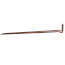 1" x 8" Copper Coated Pipe Hook