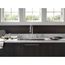 Broderick Two Handle Pull-Down Bridge Kitchen Faucet, 1.8 GPM (Chrome), 2390L-DST