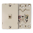 Telephone Wall Jack, 6p4c, Screw Terminals (Ivory)