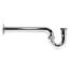 1-1/2" Chrome Plated Brass P-Trap, 17 GA L/CO