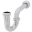 1-1/4", 17 GA, Chrome Plated Brass Deep Escutcheon P-Trap, L/CO