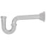 1-1/4", 17 GA, Chrome Plated Brass Deep Escutcheon P-Trap, L/CO