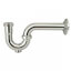 1-1/4" Chrome Plated Brass P-Trap, 17 GA W/CO