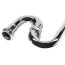 1-1/2" x 20-1/2" Chrome Plated Brass S-Trap, 17 GA L/CO