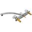 Two Handle Kitchen Faucet with Spray - Chrome, 2400LF
