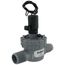1" MNPT x Barb PVC Globe Valve w/ Threaded Bonnet