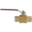 1-1/4" ProPress Bronze/Brass Full Port Ball Valve (Press x Press)