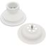 Color-Coordinated Metal Basket Strainer (White)