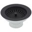 Color-Coordinated Metal Basket Strainer (Coal Black)