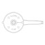 Lever Handle - Single Temp., 2421-001-199