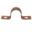 1/2" 2 Hole Carbon Steel Strap (Copper Plated)