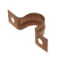 1/2" 2 Hole Carbon Steel Strap (Copper Plated)