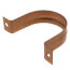 2" 2 Hole Carbon Steel Strap (Copper Plated)