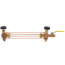 1/2" Bronze Liquid Level Gauge w/ 12" Glass & Rod (Composition Wheel)