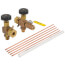 1/2" Bronze Liquid Level Gauge w/ 12" Glass & Rod (Composition Wheel)