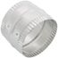 4" Aluminum Connector for Rigid, Flexible Foil & Flexible Insulated Duct