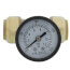 SharkBite Pressure Gauge with 3/4" x 3/4" x 1/2" Tee (Lead Free)