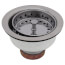 Kwik Fit Cup Style Sink Strainer (Chrome)