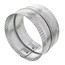 5" Galvanized Connector for Rigid, Semi-rigid, and Flexible Duct