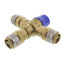 HG-110D, 3/4" SharkBite Heatguard Thermostatic Mixing Valve w/ Direct SharkBite Connections (Lead Free)