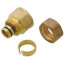 5/8" PEX-AL-PEX x 3/4" FNPT Transition w/ Fitting Assembly