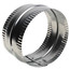 6" Galvanized Connector for Rigid, Semi-rigid, and Flexible Duct