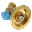 1/2" Push-Fit x 3/4" MHT 90-Degree Hose Bibb – Quarter Turn (Lead Free)