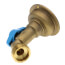 3/4" Push-Fit x 3/4" MHT 90-Degree Hose Bibb – Quarter-Turn (Lead Free)