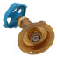 1/2" Push-Fit x 3/4" MHT 90-Degree Hose Bibb – Multi-Turn (Lead Free)
