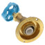 3/4" Push-Fit x 3/4" MHT 90-Degree Hose Bibb - Multi-Turn (Lead Free)