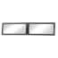 30" x 6" (1) or 14" x 6" (2) Hart & Cooley Windowed Return Air Grill Wall Frame, Clear Film for Restriction of Dirt and Air