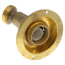 3/4" Push-Fit x 3/4" MHT No-Kink 45-Degree Hose Bibb – Quarter-Turn (Lead Free)