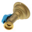 3/4" Push-Fit x 3/4" MHT No-Kink 45-Degree Hose Bibb – Quarter-Turn (Lead Free)