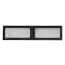 30" x 6" (1) or 14" x 6" (2) Hart & Cooley Filtered Return Air Grill Wall Frame, for Clean Air Flow